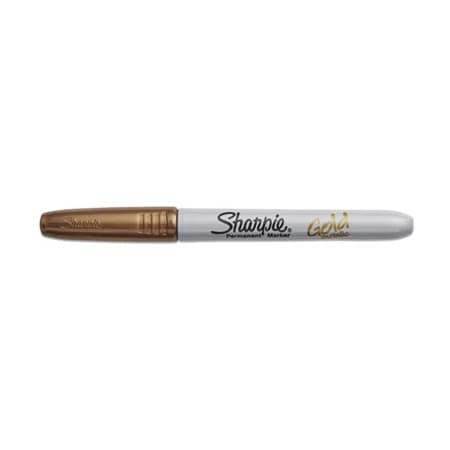 Sanford Gold Permanent Marker, Fine Tip 1823887